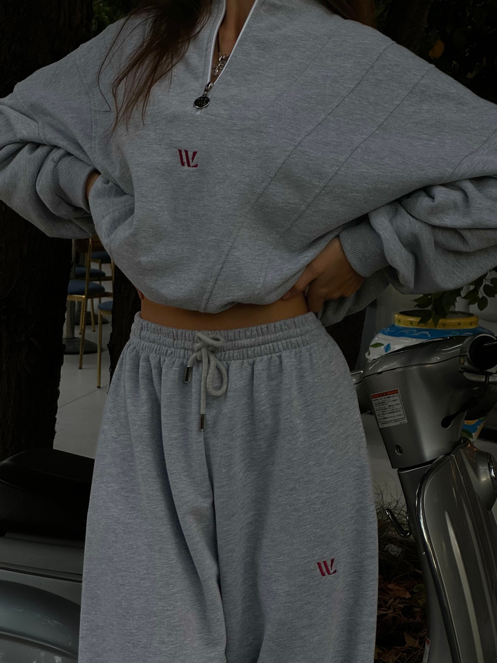 Кофта Velvet Серый Меланж