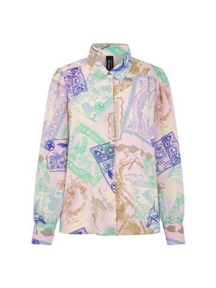 Marc Cain Блуза из вискозы и шелка