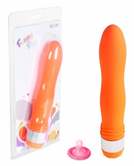 Вибратор большой желтый водонепроницаемый Funny Five (17,5 см , желтый) (Цвет: оранжевый)