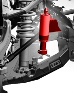 Комплект крепления переднего буферного упора (отбойника) для Ram TRX 2021-2024 РАМ