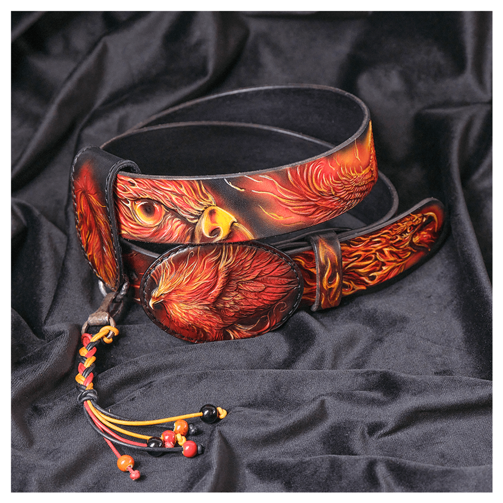 Кожаный ремень «Феникс»