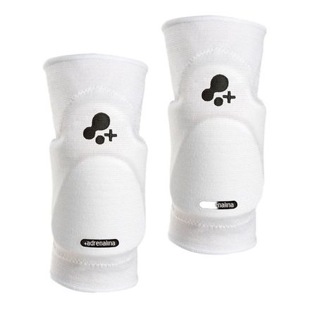 Наколенники волейб. +ADRENALINA MT6 4601-022, размер Senior, белые