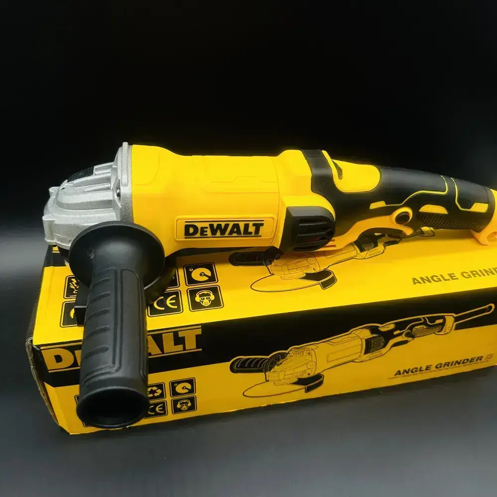 Электрическая болгарка DeWalt 1600 с регулировкой оборотов.Шлифмашина угловая электрическая. Сетевая болгарка. УШМ DeWalt