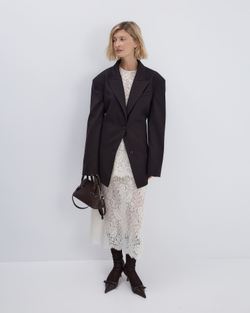 Юбка из кружева Солстисс сливочное масло