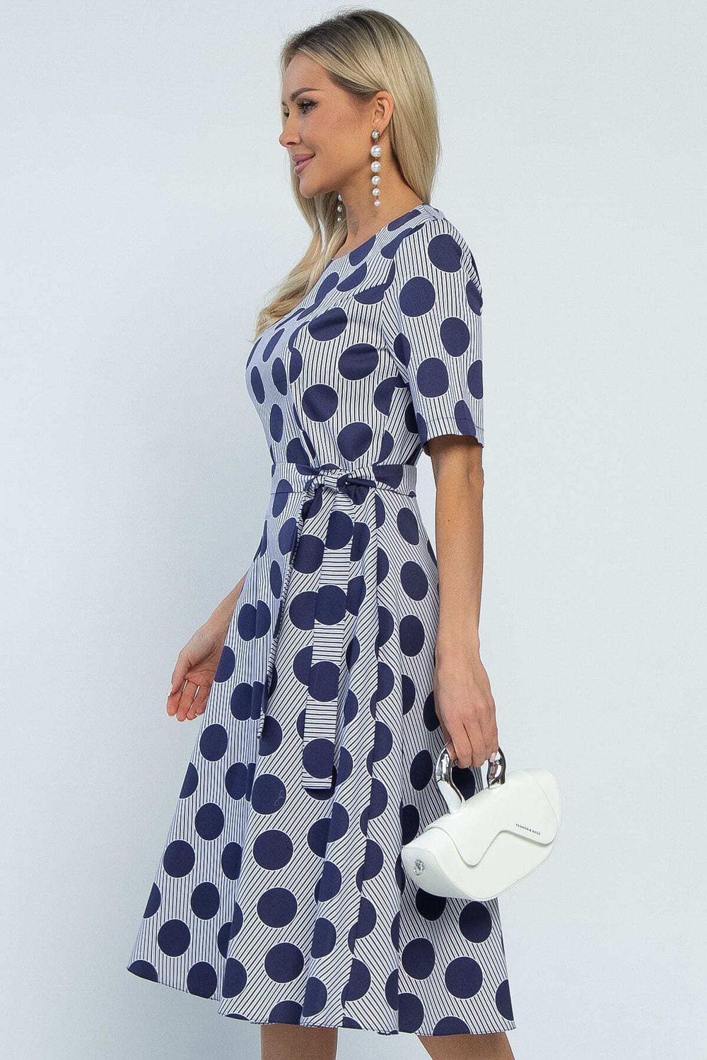 Платье Стиляги (голубое) П13418-16М LT Collection