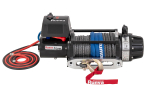 Лебёдка автомобильная электрическая 12V Runva 9500 lbs 4350 кг влагозащищенная, синтетический трос