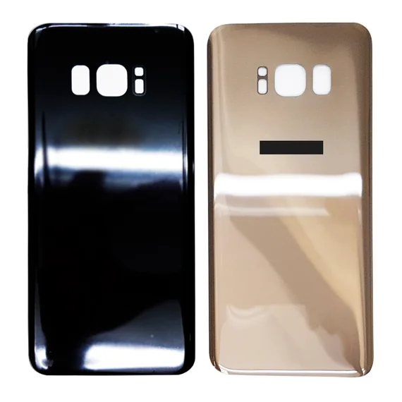 Задняя крышка для Samsung Galaxy S8 Plus G955F Желтый Топаз (Maple Gold) со стеклом камеры