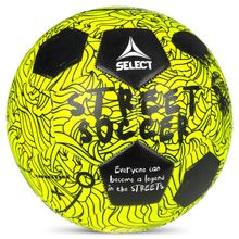 Мяч футб. SELECT Street Soccer, 0955265551, р.4,5, 32 пан., ПУ, маш.сш., желто-черный