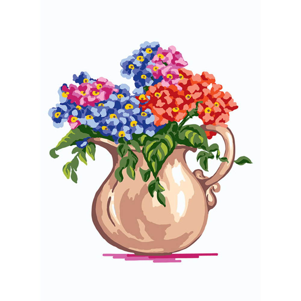 COLLECTION D'ART-6299-КАНВА С РИС.