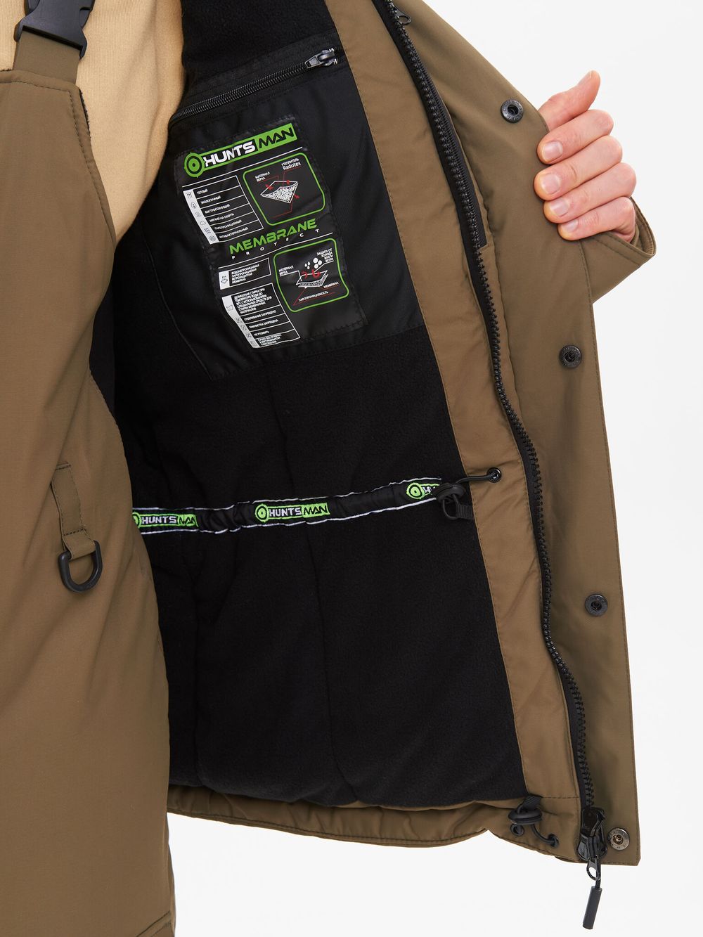 Костюм зимний Yukon Ice ткань Breathable цвет Хаки