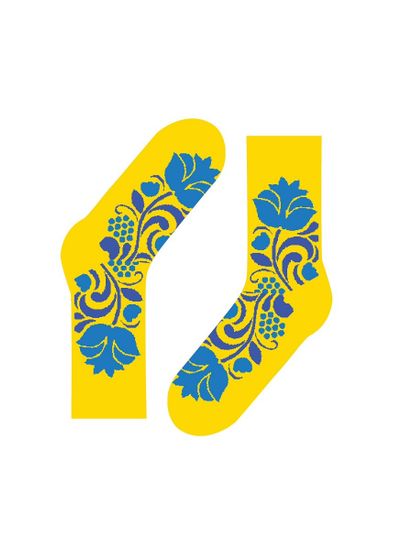 Носки st.Friday Гжель Цветная