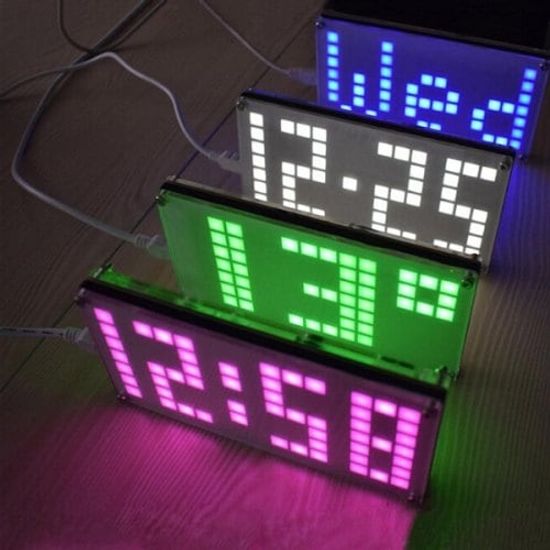 Led панель 15*7 DIY DS3231