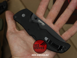 Нож Cold Steel Recon 1 Tanto G10 (V2024) - черная рук., черный клинок RK/Н80