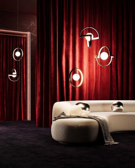 Подвесной светильник Maytoni MOD407PL-L12B3K1