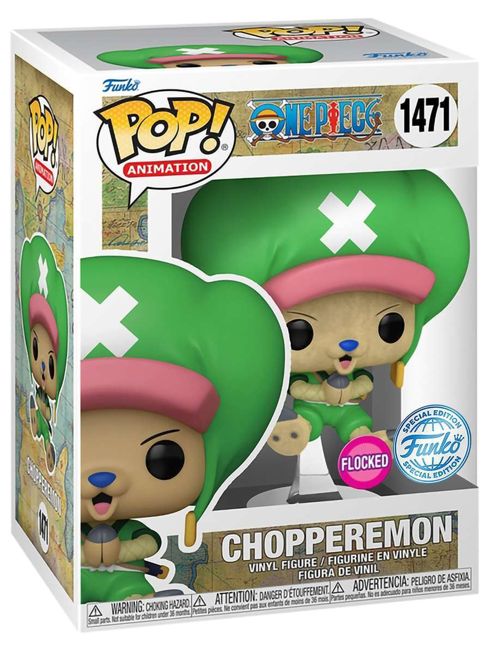 Фигурка Funko POP! Animation One Piece Chopperemon in Wano Outfit (FL) (Exc) (1471) 74712