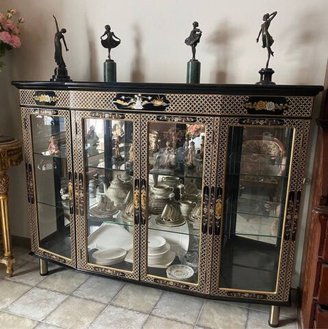 Винтаж: Витрина в стиле Шинуазри