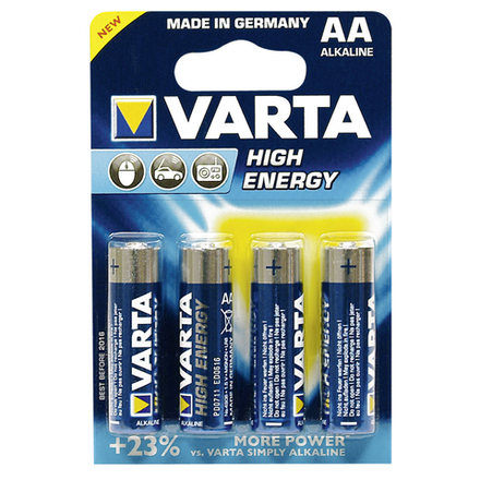 Батарейки Varta High Energy 4шт -АА