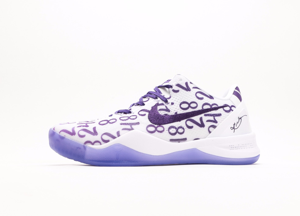 Купить кроссовки Nike Kobe 8 Protro "White/Court Purple"