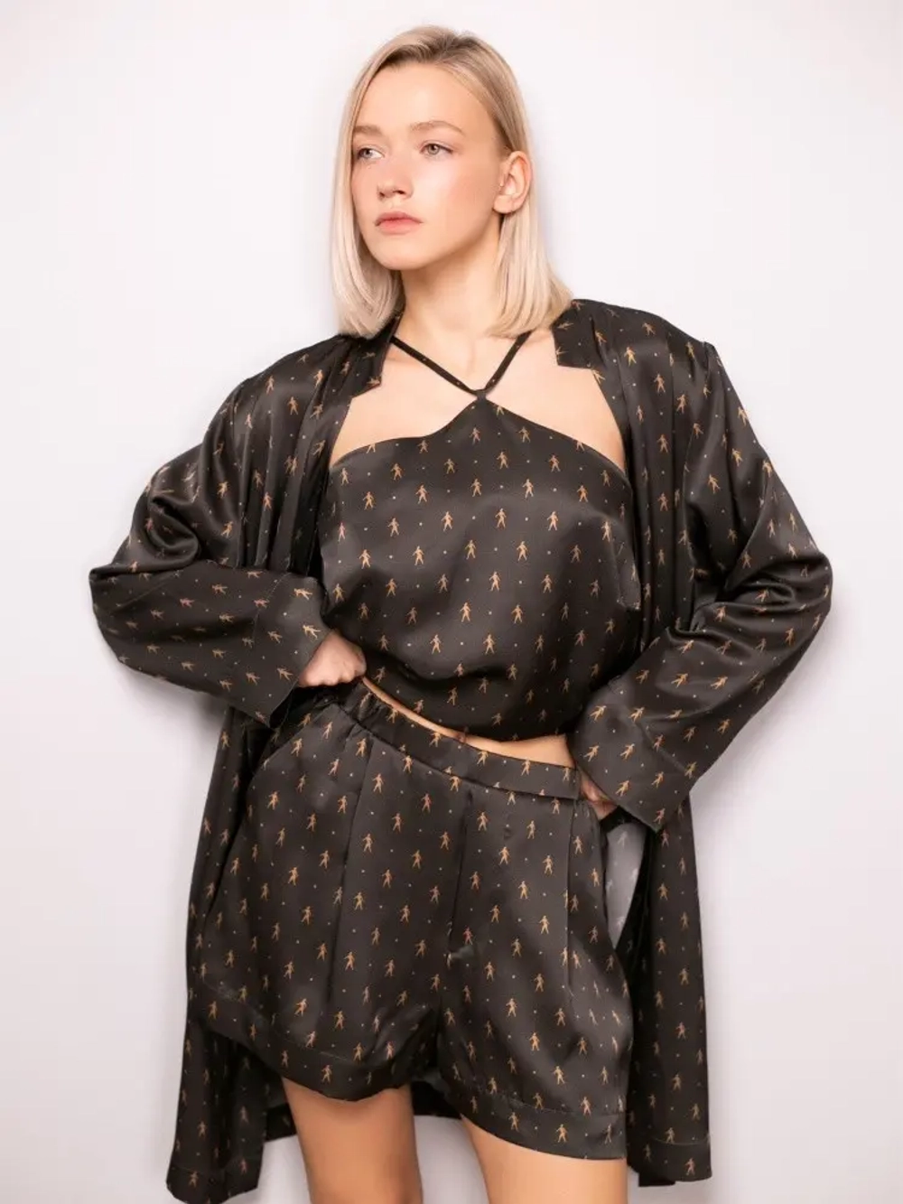 Шорты URBAN SILK (серый)