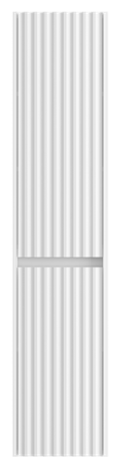 Шкаф - пенал Brevita Balaton 35 подвесной левый (белый)