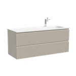 Тумба подвесная SANCOS Snob R правая 1195х445х500, c двумя ящиками оснащенными доводчиками, Beige Soft, арт.SNR120RCE