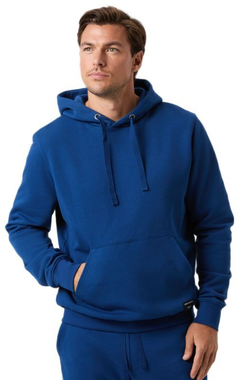 Мужская теннисная кофта Bjorn Borg Center Hoodie - синий цвет