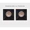 Встраиваемый светильник Italline IT06-6020 black 3000K - 2 шт. + IT06-6022 black
