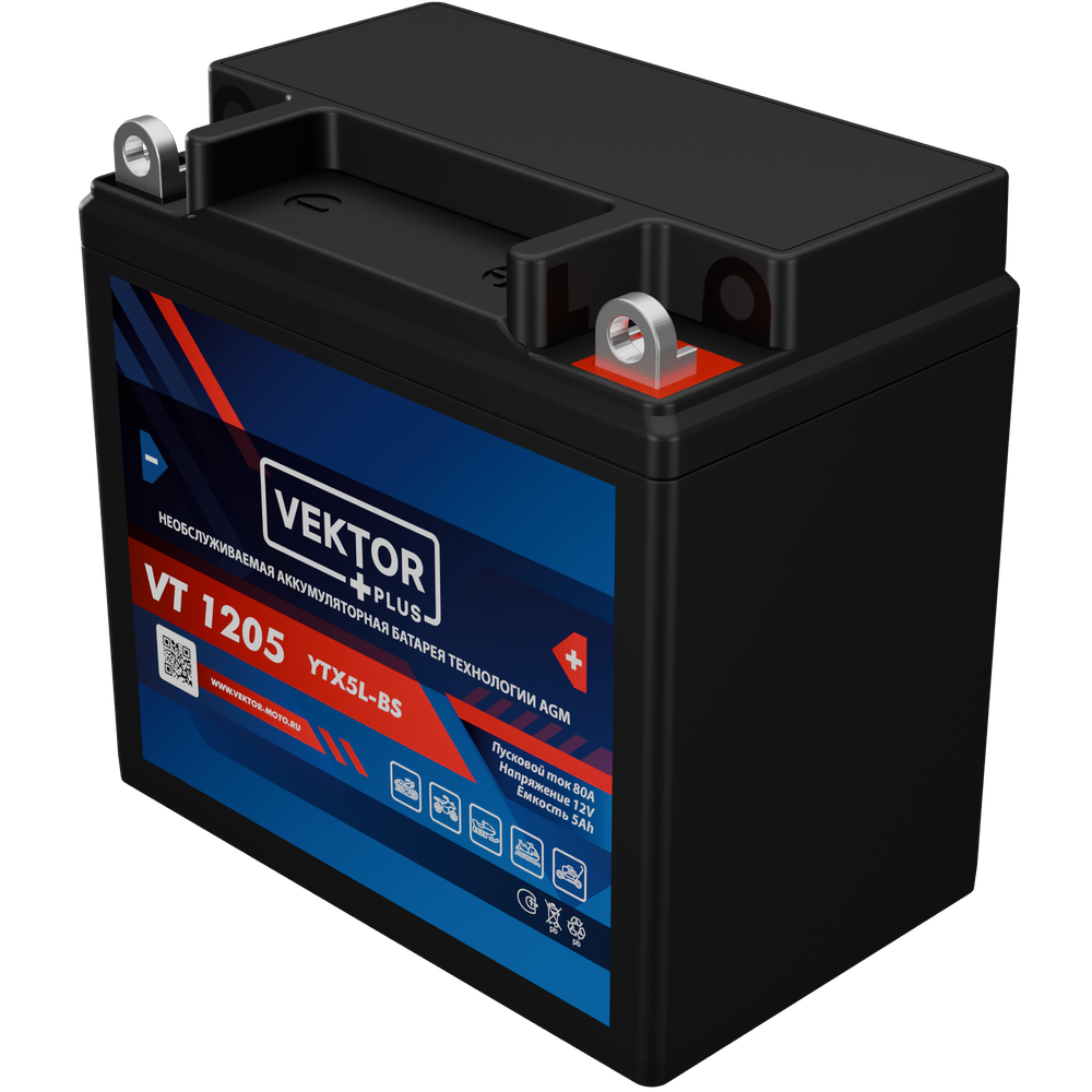 VEKTOR VT 1205 аккумулятор