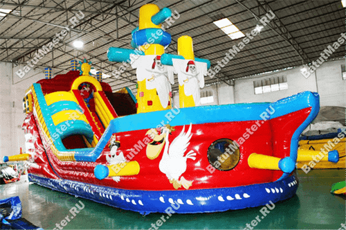 Надувной корабль "Весёлый роджер"