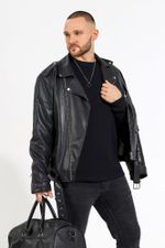 Джемпер мужской Лонг-4 Виотекс ЧЁРНЫЙ