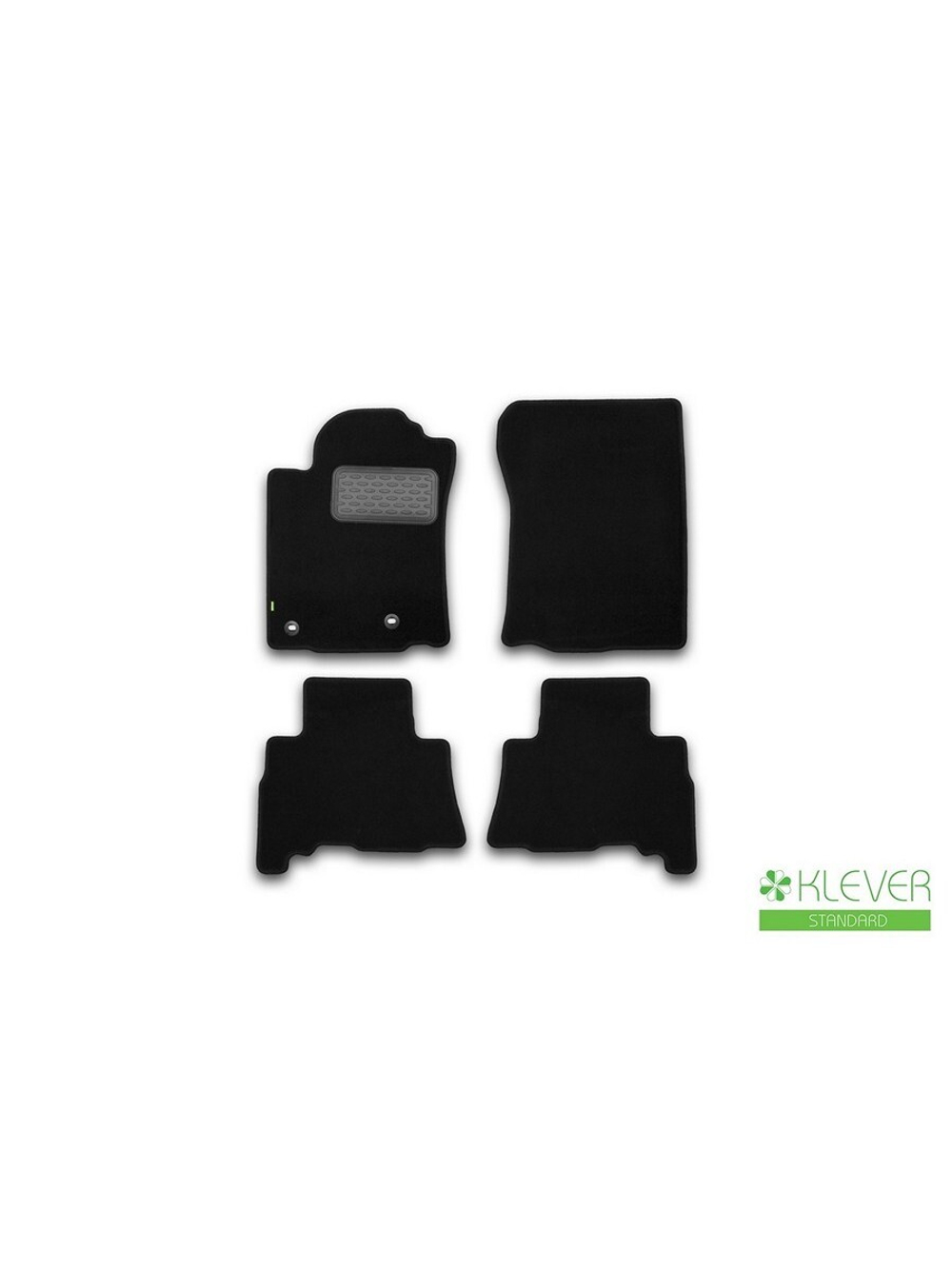 Коврики в салон для TOYOTA Land Cruiser 150, 5 мест, 2013-2017, 2017-2020, внедорожник , 4 шт. (текстиль) KVR02482901210KH