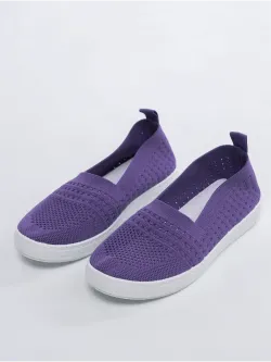 Мокасины летние текстильные