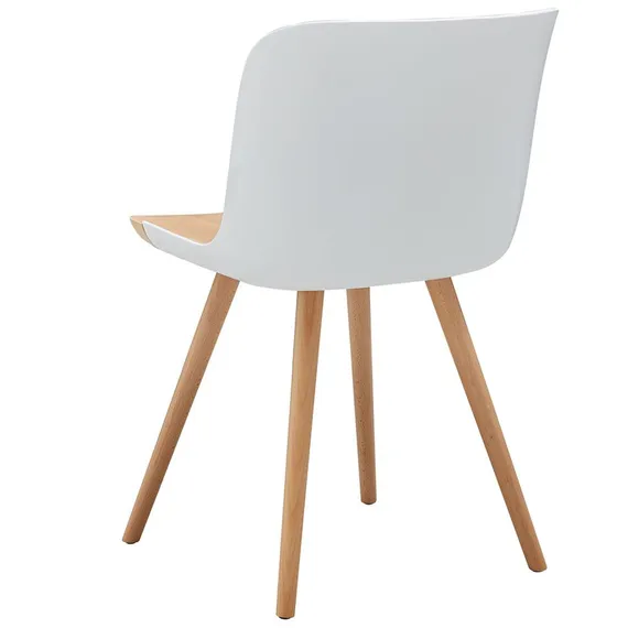 Стул Bjorg с белой спинкой