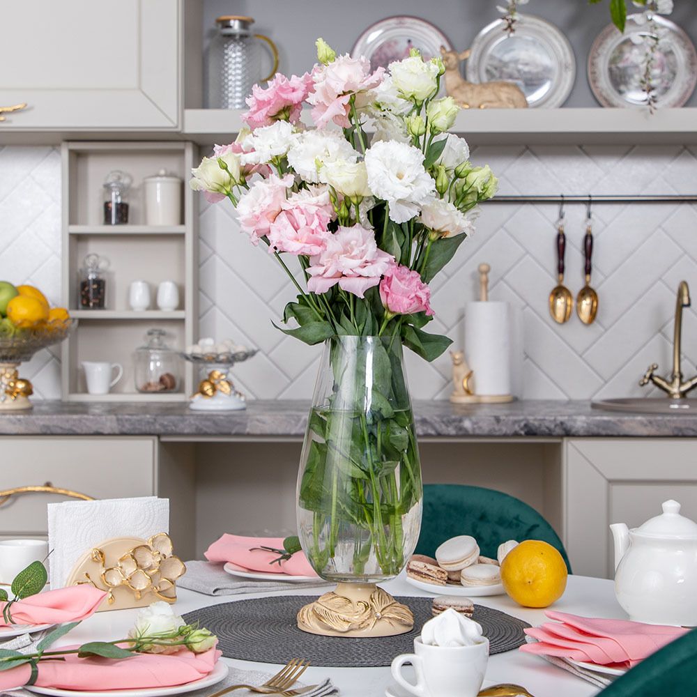 Ваза для цветов Боа Айвори