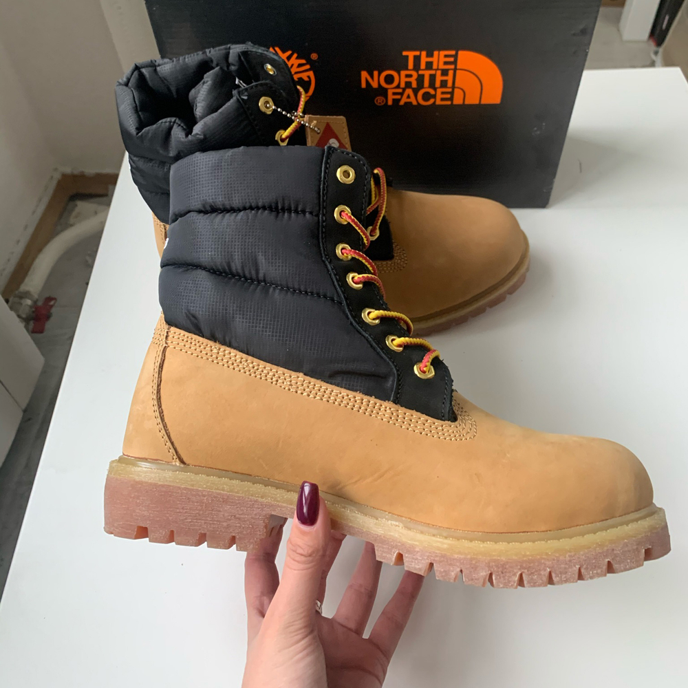 Timberland x TNF Black/Sand ЗИМНИЕ