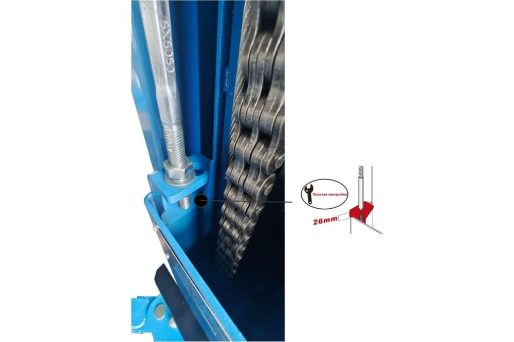 Подъемник двухстоечный GW-E4500 380 Great Wolf, 4500кг