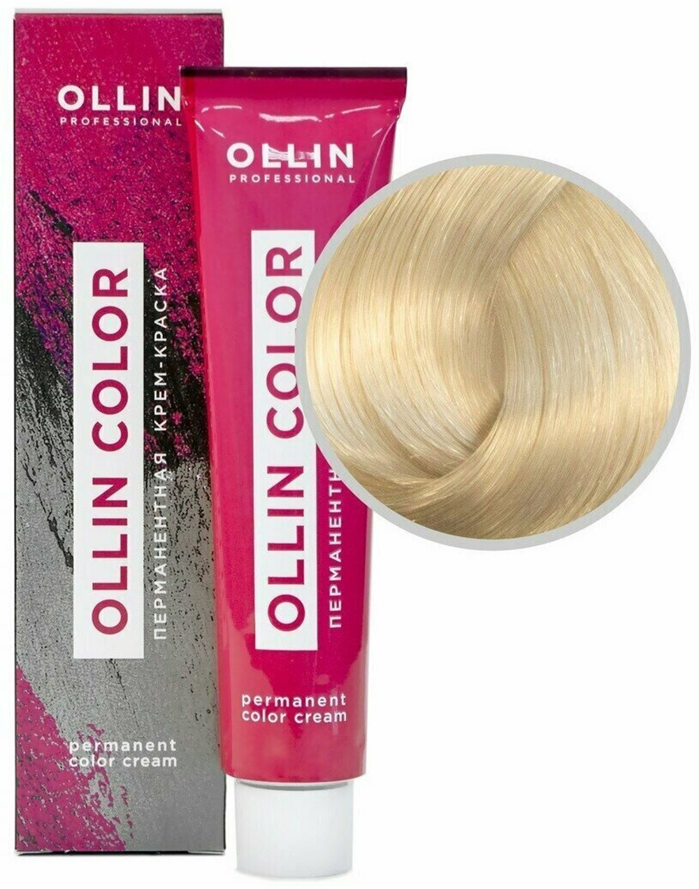 OLLIN COLOR 11/1 специальный блондин пепельный 60мл Перманентная крем-краска для волос