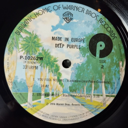 Винтажная виниловая пластинка LP Deep Purple Made In Europe (Japan 1976) (Obi) Stormbringer P 10262W