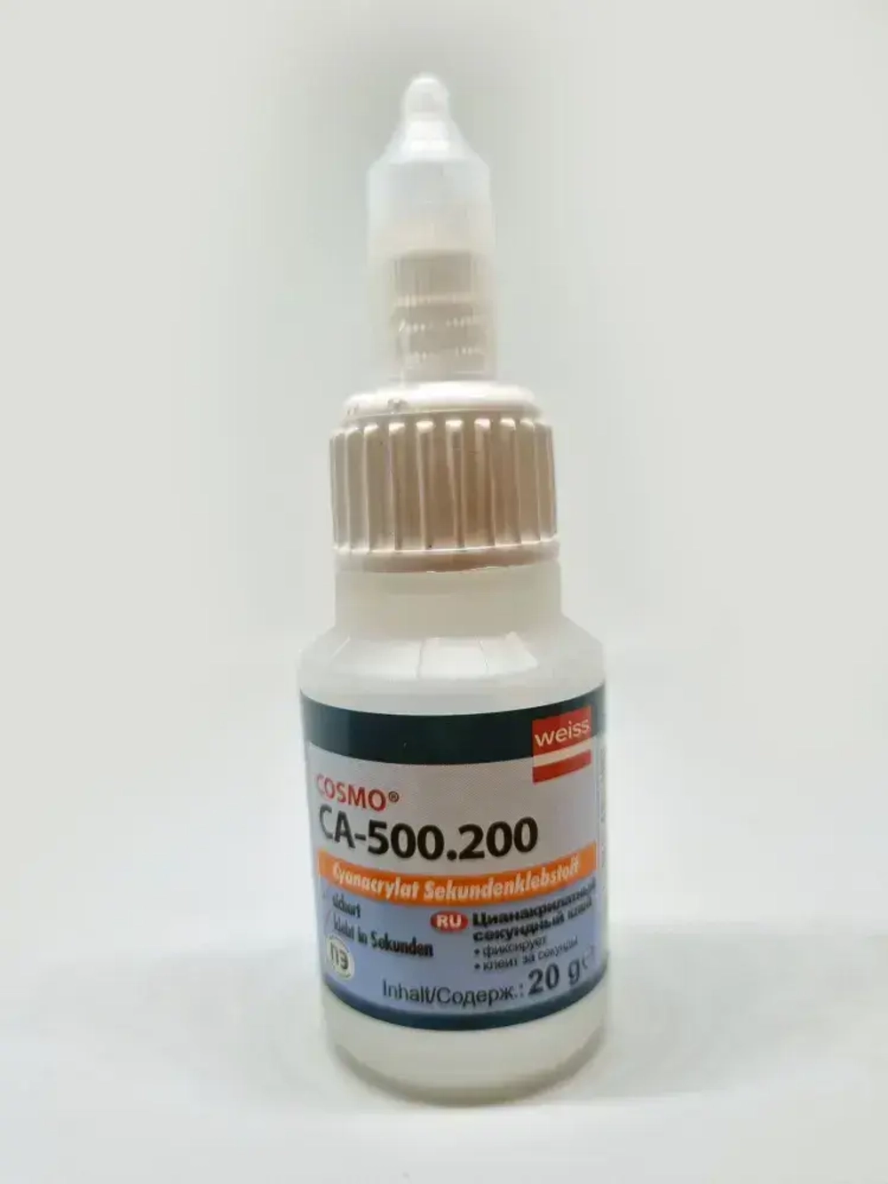 Клей строительный Cosmofen CA 12 (Супер клей строительный Cosmofen) , 20 мл