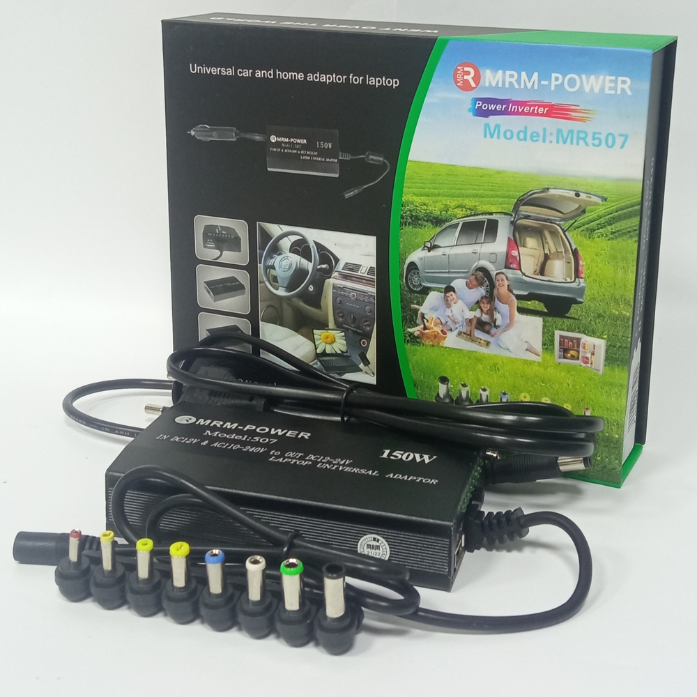 Адаптер для ноутбуков универсал. MRM-Power 150W-8 (12/220v)