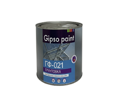 ГРУНТОВКА ГФ-021 GIPSO PAINT КРАСНО-КОРИЧНЕВЫЙ 0,8 КГ