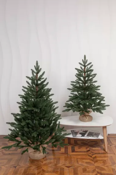 Искусственная елка Французская 90 см., 100% литая хвоя, ЕлкиТорг (166090)