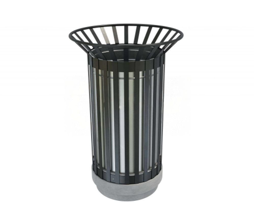 Урна «Параллель с бетонным основанием»