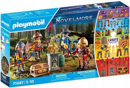 Конструктор Playmobil Novelmore - Мои фигурки: фигурки рыцарей Новелмор - Плеймобиль 71487