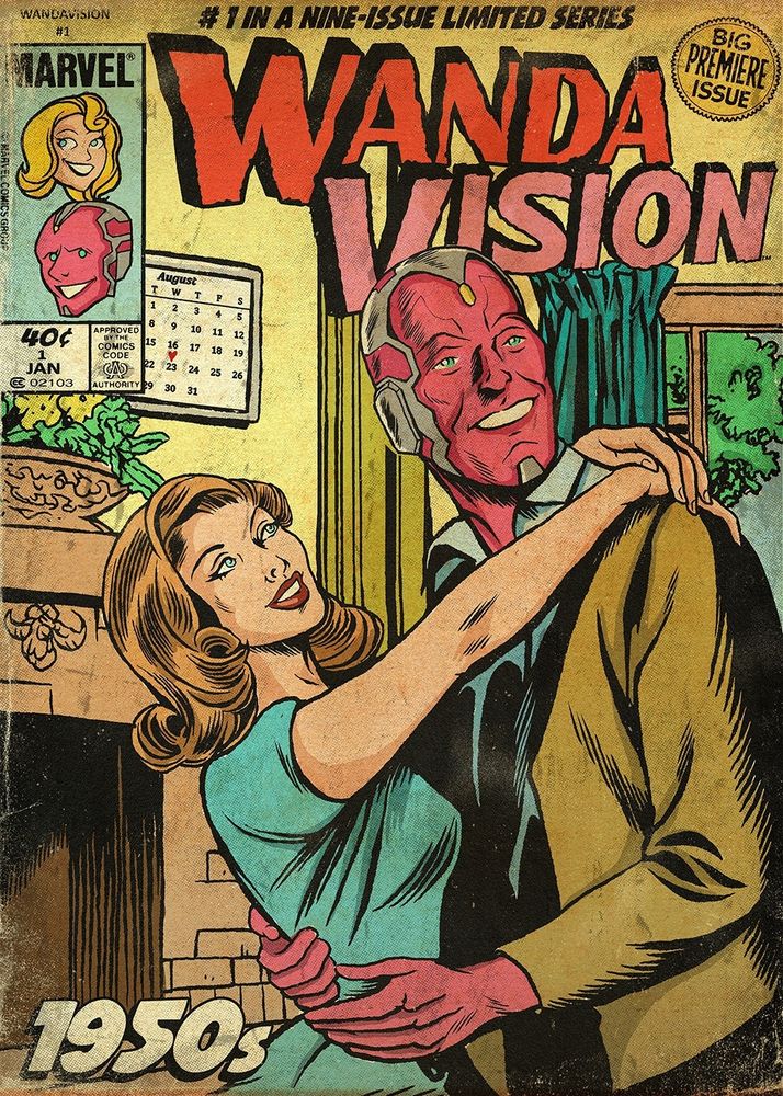 Постер &quot;Wanda Vision&quot;