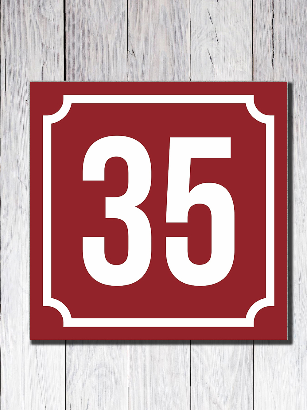 Табличка адресная УФ-3