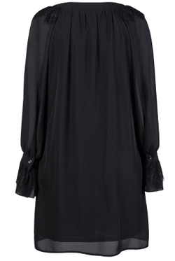 Платье женское 3849ВП, черный #284Ч053849ВП