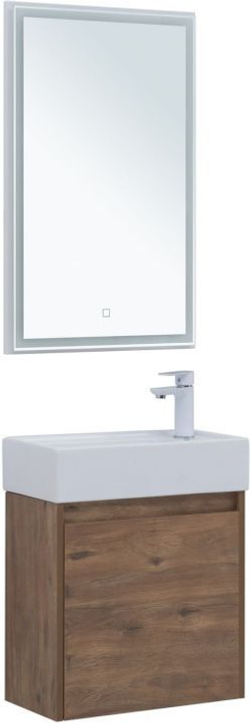Мебель для ванной Aquanet Nova Lite 50 дуб рустикальный (с дверецей)