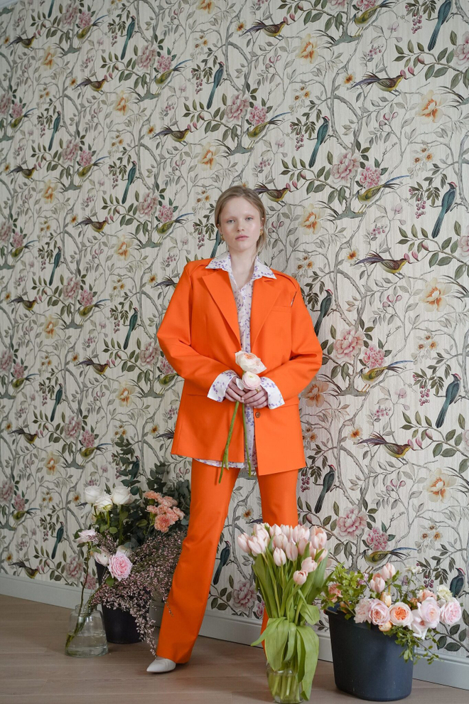 Брюки-клеш с молниями