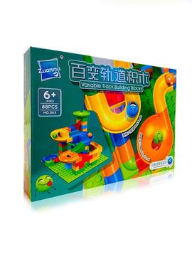 Конструктор Горка Track Building Block 88 деталей (маленький набор)